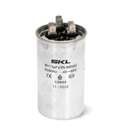 Kondenzator za kompresor za klimu 30+1.5mF 450V - SKL metalni